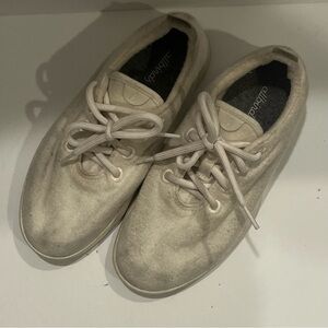 Womens allbirds wool runner cream size 7